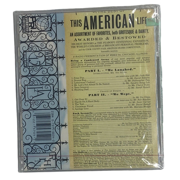 This American Life - 11 Self-Revelatory Radio Monologues 2-CD 1999 Rhino WBEZ - Picture 4 of 8